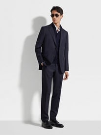 Dark Grey High Performance™ Wool Pants SS25 22455878 | Zegna CA