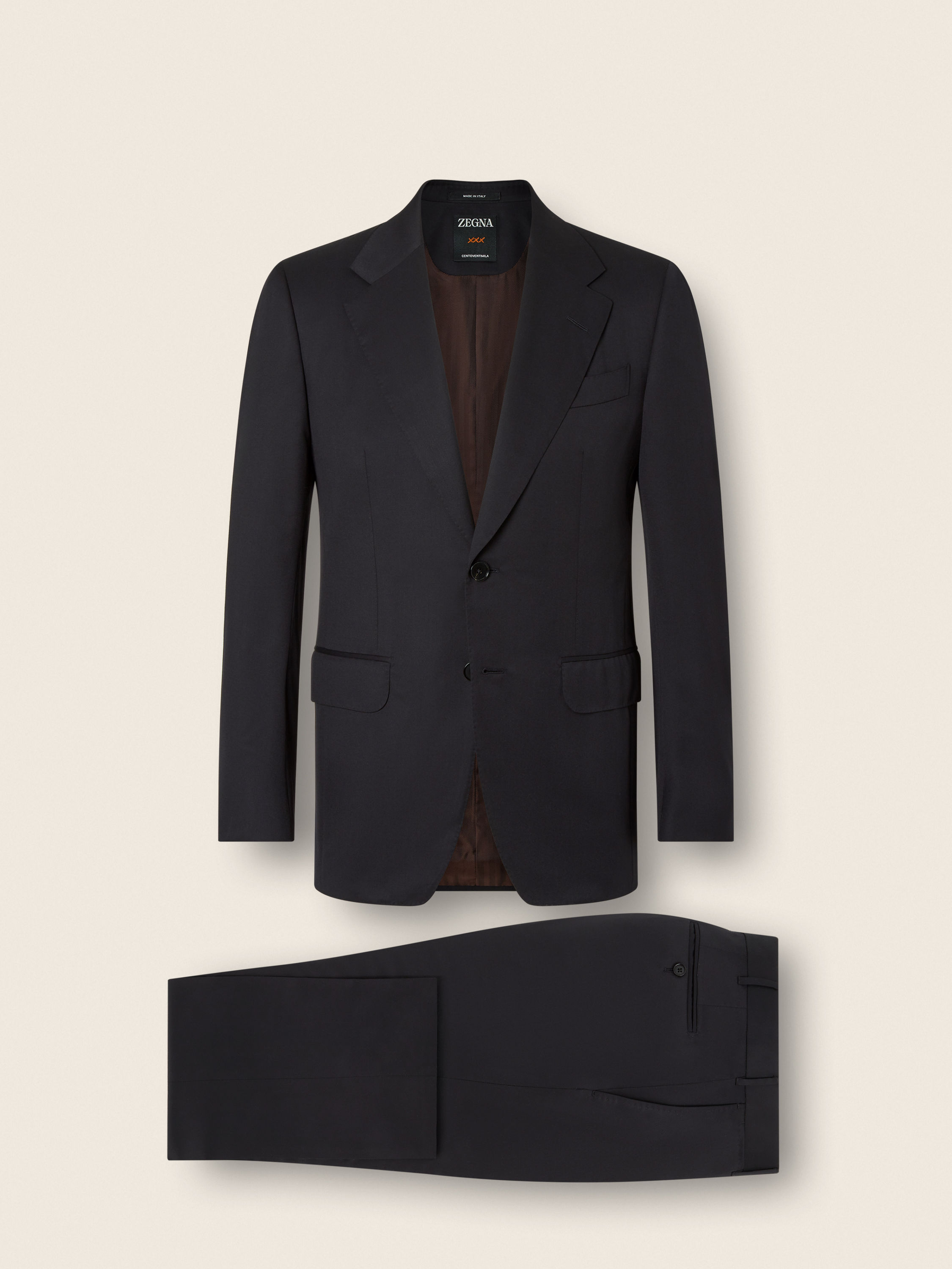 Abito in Lana Centoventimila Nero Foto #1 di dettaglio del prodotto