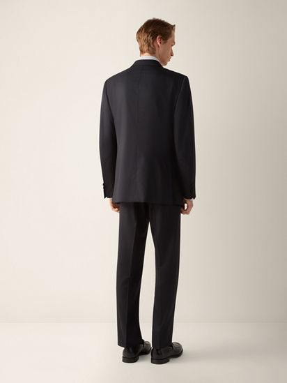 Black Trofeo 120mila Wool Suit FW26 35613057 | Zegna US