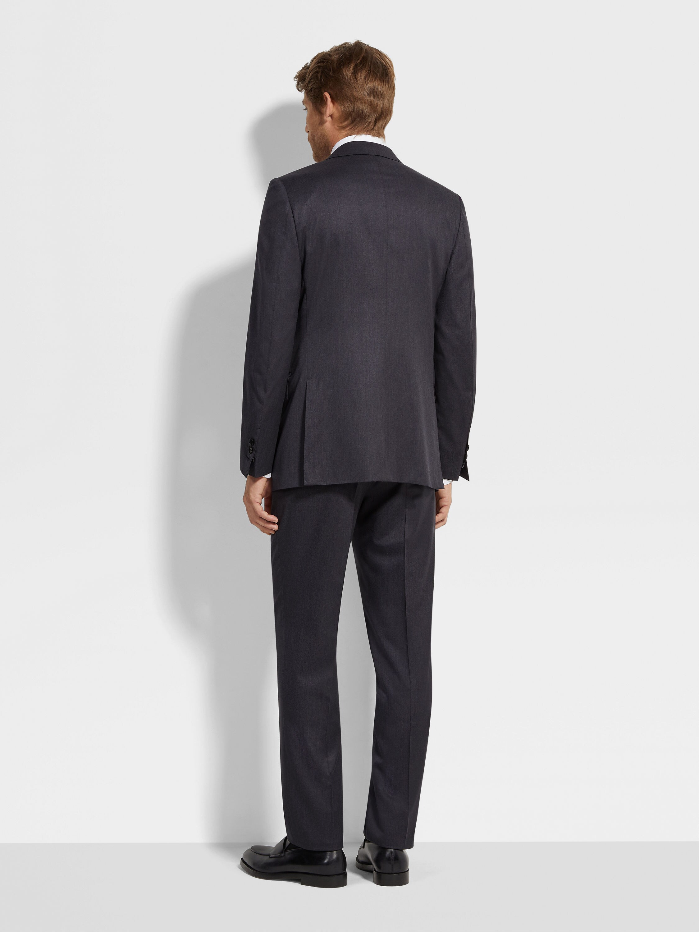 Grey Centoventimila Wool Suit Product detail photo #3