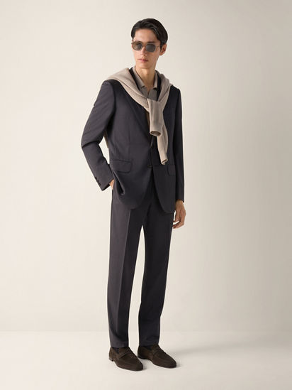 グレー Centoventimilaウールスーツ FW26 35597096 | Zegna JP
