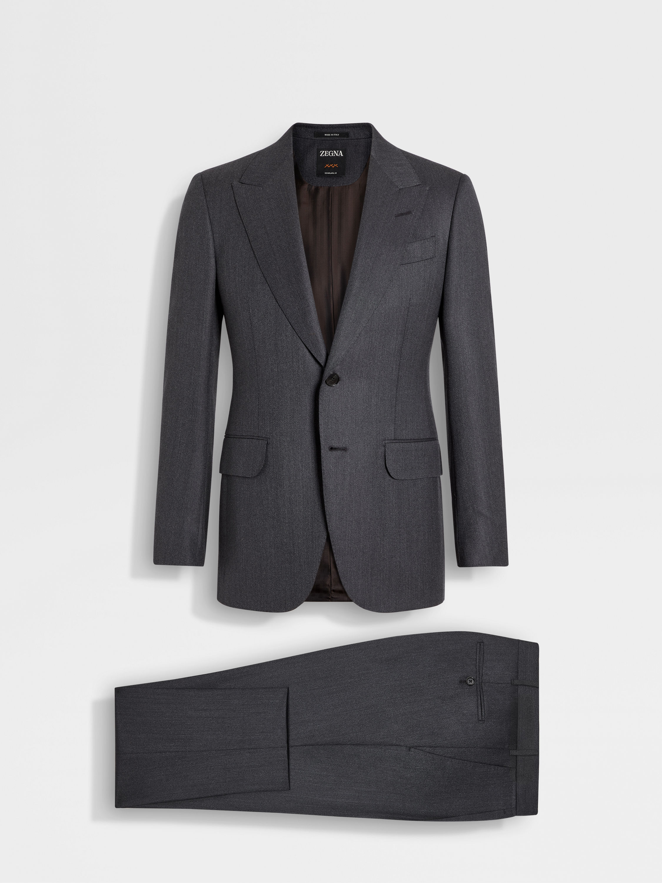 Abito in Lana 15milmil15 Grigio Scuro Foto #1 di dettaglio del prodotto