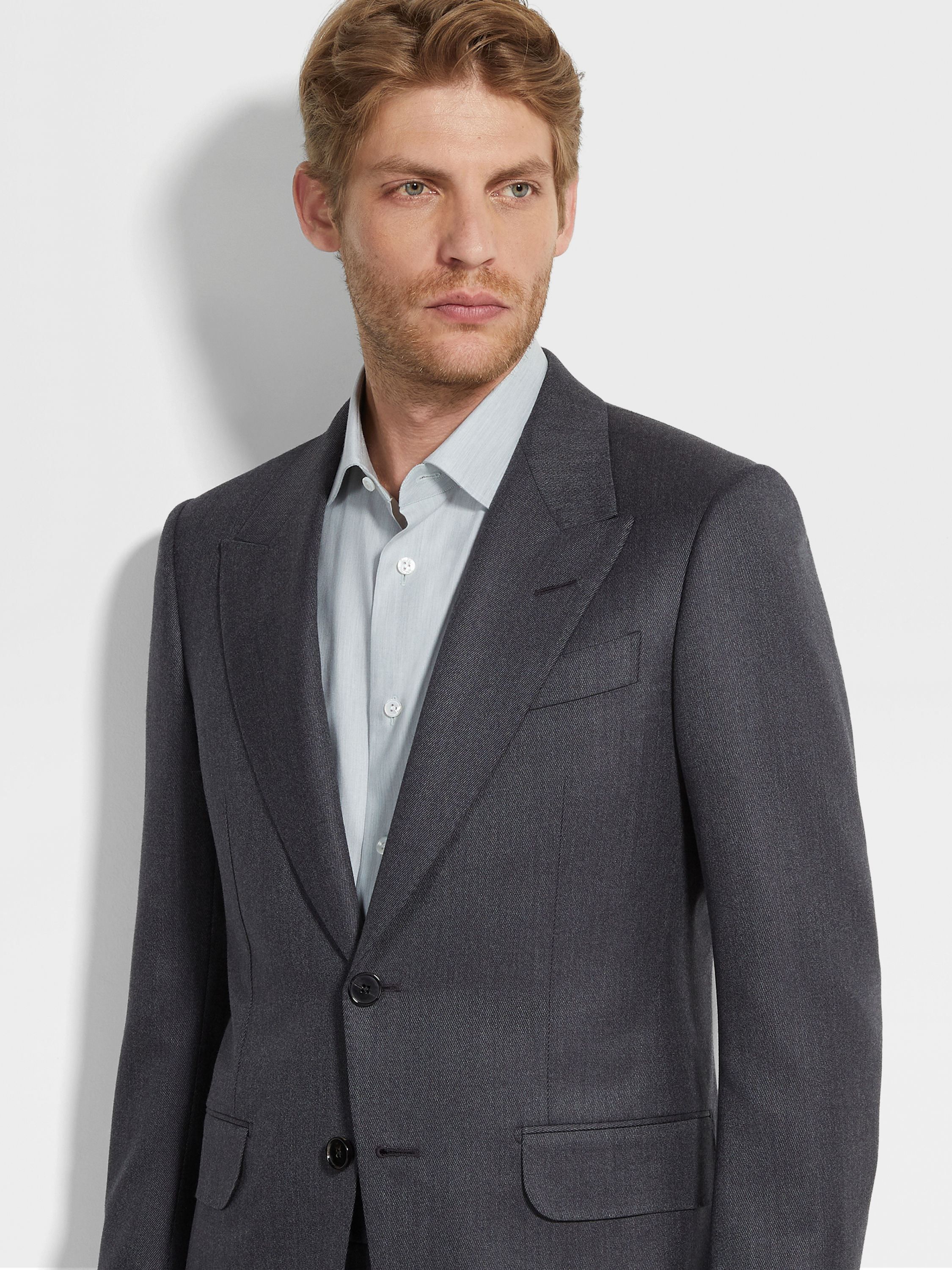 Abito in Lana 15milmil15 Grigio Scuro Foto #2 di dettaglio del prodotto