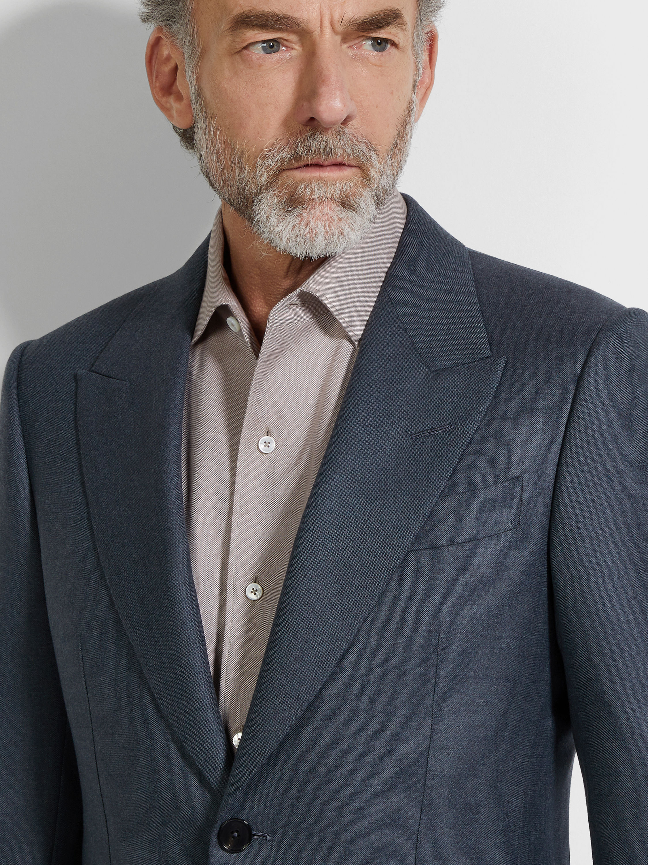 Teal Blue 15milmil15 Wool Suit Product detail photo #2