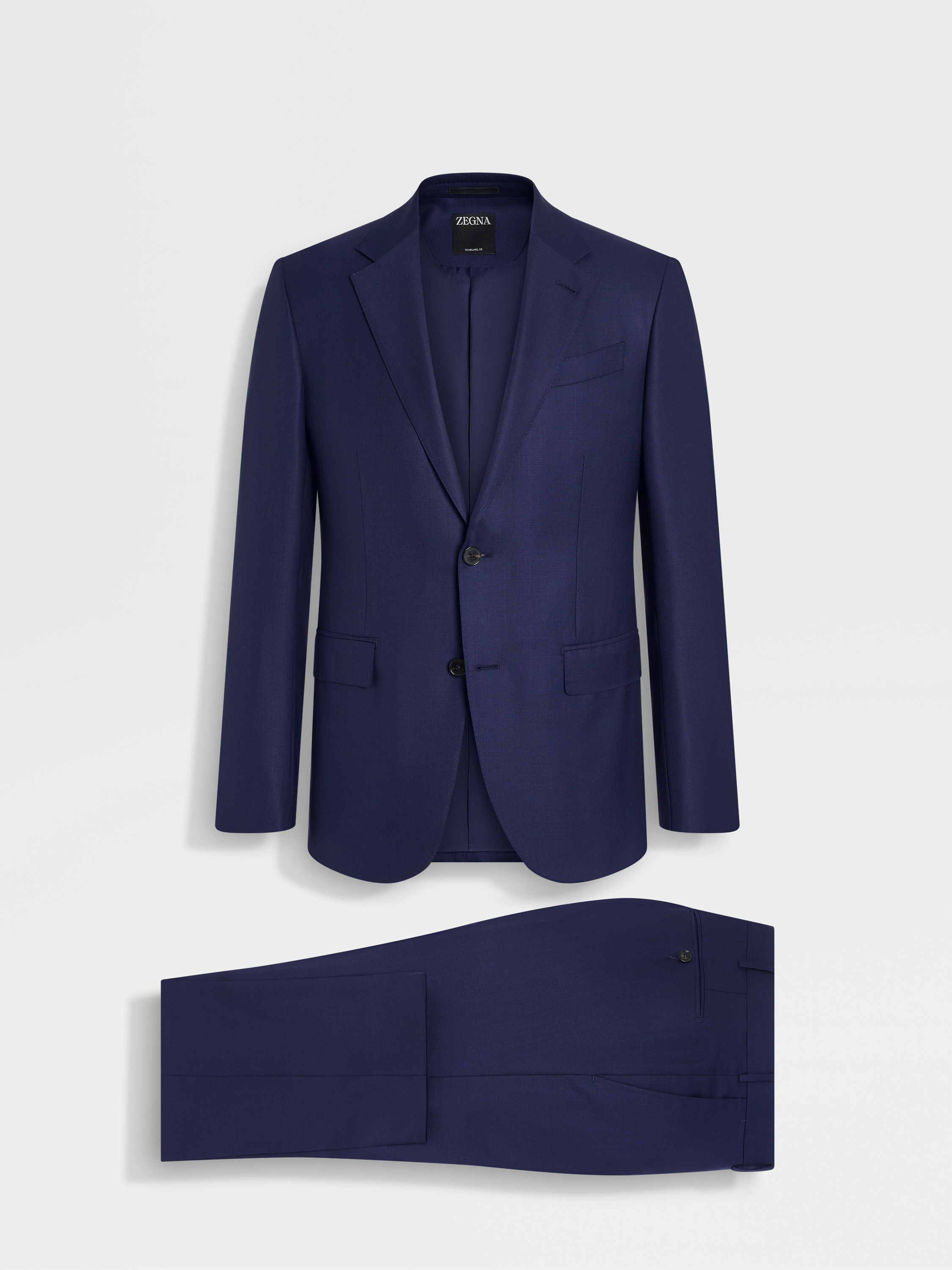 深藍色 15milmil15 羊毛西裝 產品細節圖 #1