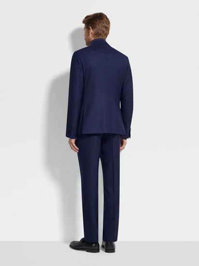 Dark Blue 15milmil15 Wool Suit FW25 35599318 | Zegna US