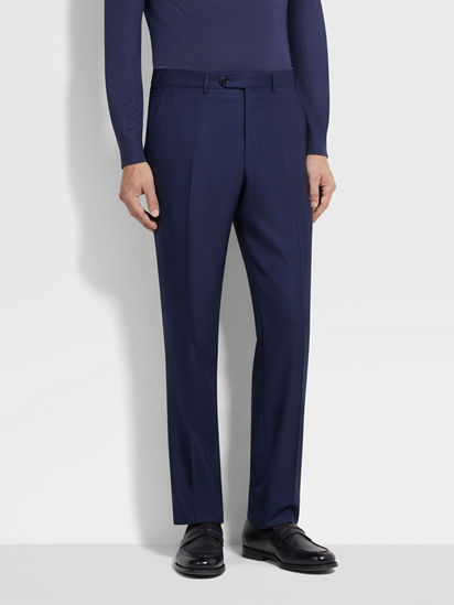 Dark Blue 15milmil15 Wool Suit FW25 35599318 | Zegna US