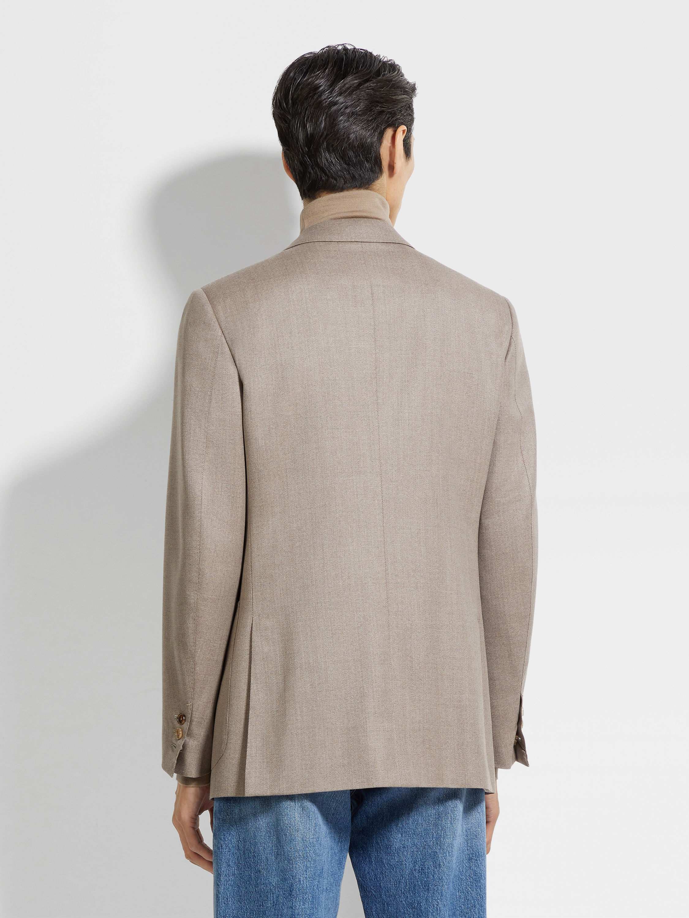 Giacca in Lana 15milmil15 Tortora Chiaro Foto #4 di dettaglio del prodotto