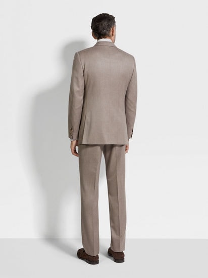 ライトトープ 15milmil15ウールスーツ FW25 35608277 | Zegna JP