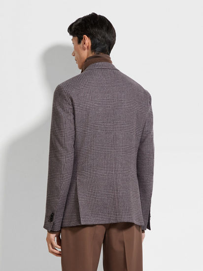 スーツ sartoria yamacci wolf&wolff atelier103 WOOL TWEED HERRINGBONE ASYMMETRIC JACKET – THE SHOP YOHJI YAMAMOTO