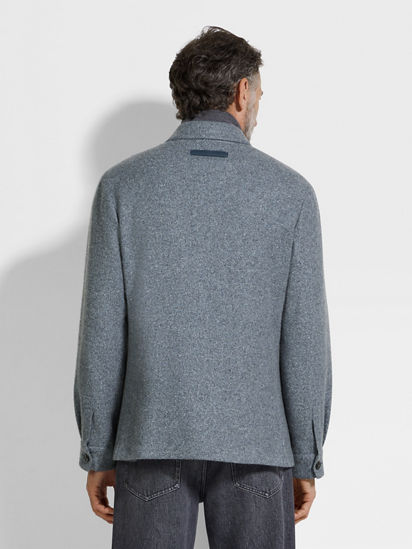 Cashmere and Silk Alpe Chore Jacket FW25 35565450 | Zegna ROW