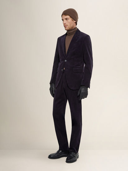 Navy Blue Cashco Jacket FW26 35606591 | Zegna DK