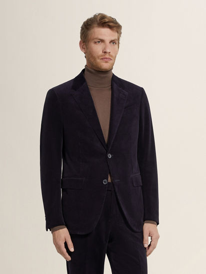 Navy Blue Cashco Jacket FW26 35606591 | Zegna SK