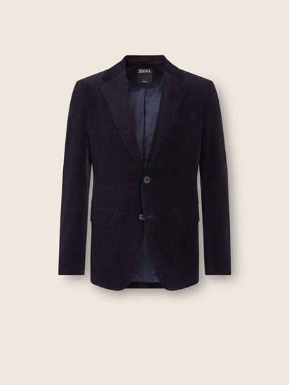 Navy Blue Cashco Jacket FW26 35606591 | Zegna DK