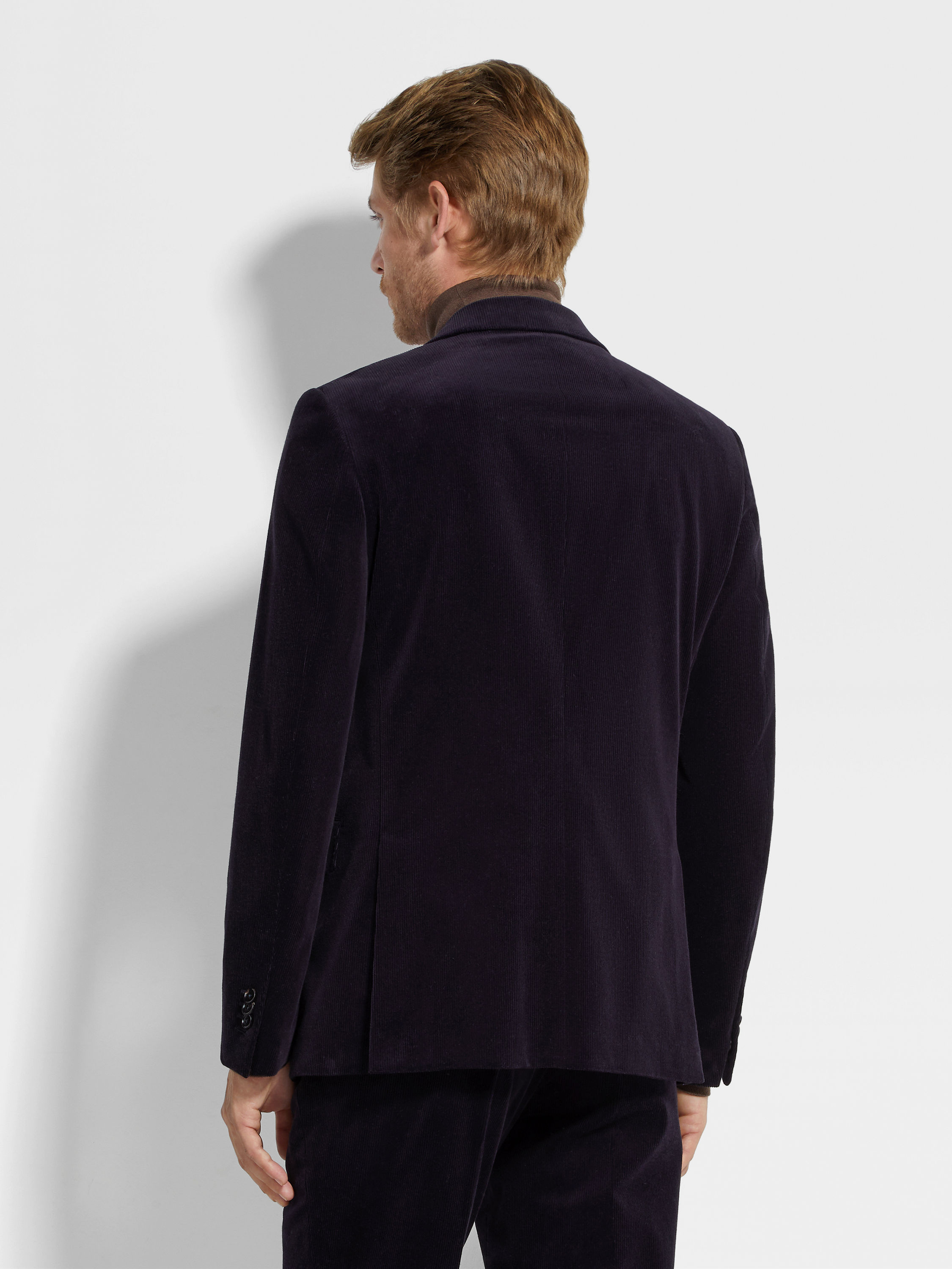 Navy Blue Cashco Jacket Product detail photo #4