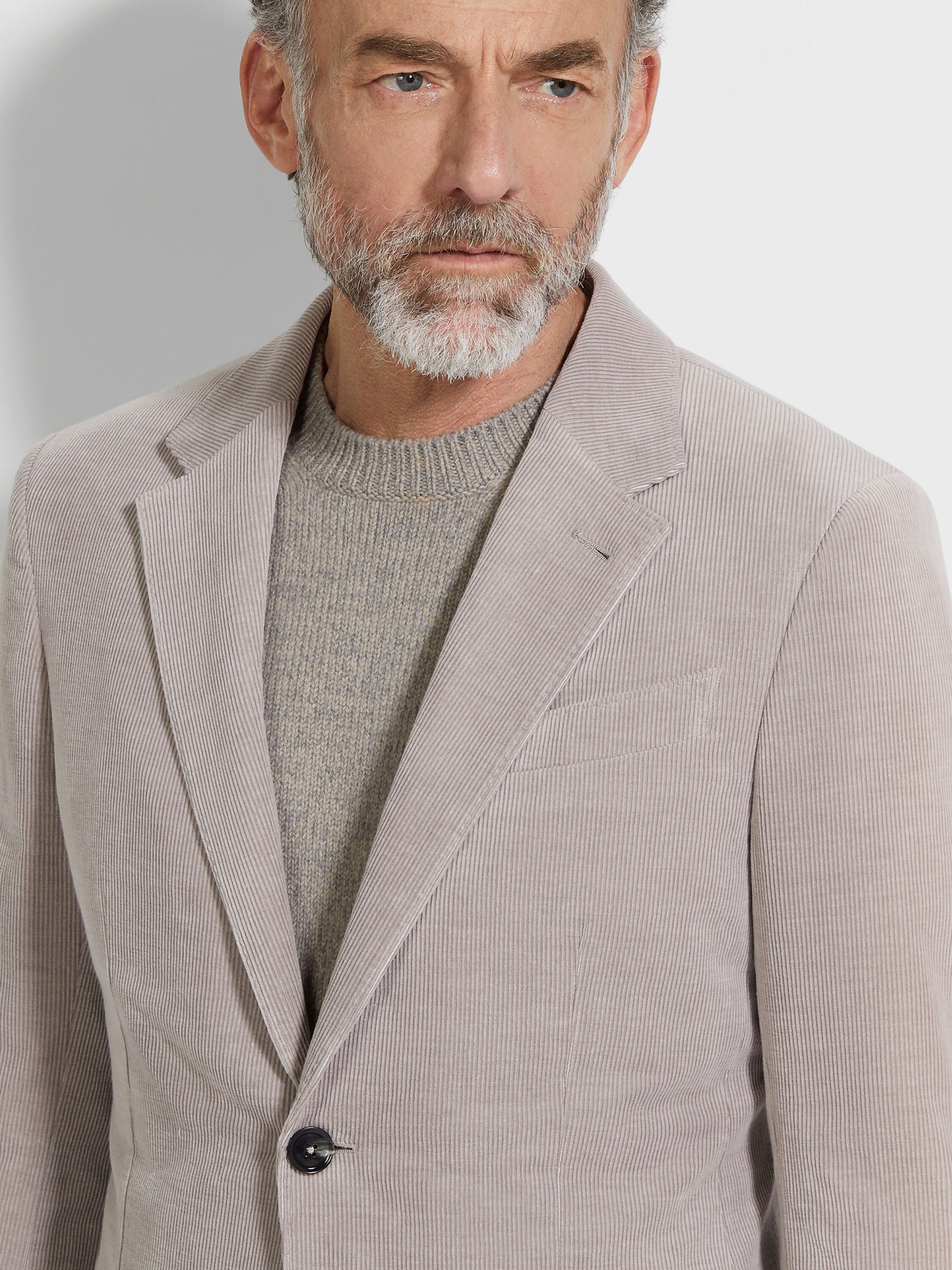 Light Taupe Cashco Jacket Product detail photo #2