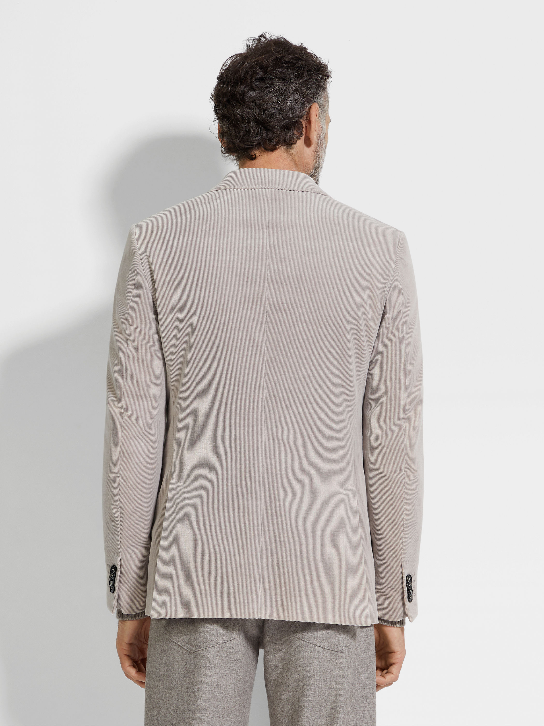 Light Taupe Cashco Jacket Product detail photo #4