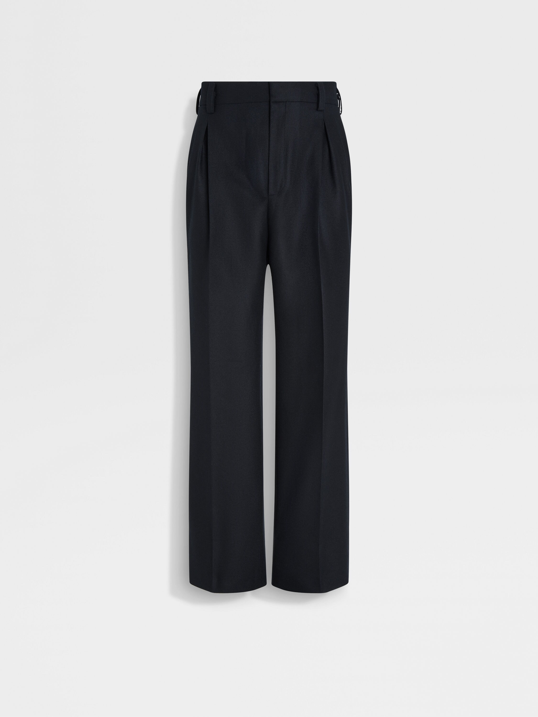 Black Mélange Wool Pants Main product photo