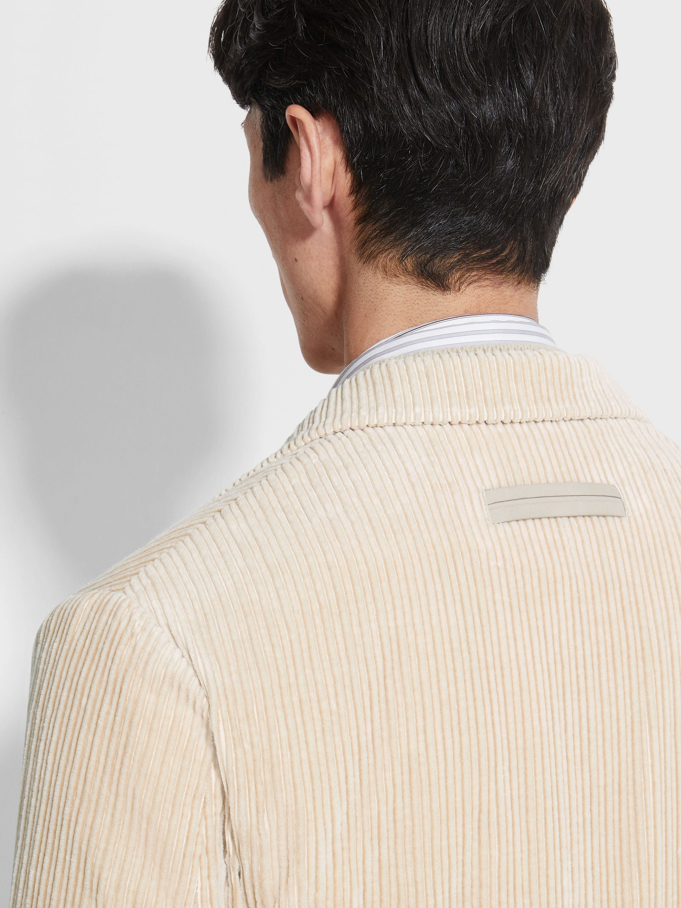 Light Beige Cashco Jacket Product detail photo #2