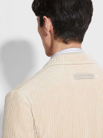 CLANE FADED COLOR TAILORED JACKET ベージュ 1 CHELSEA28 Tan Memoir Beige Front One Button Lightweight