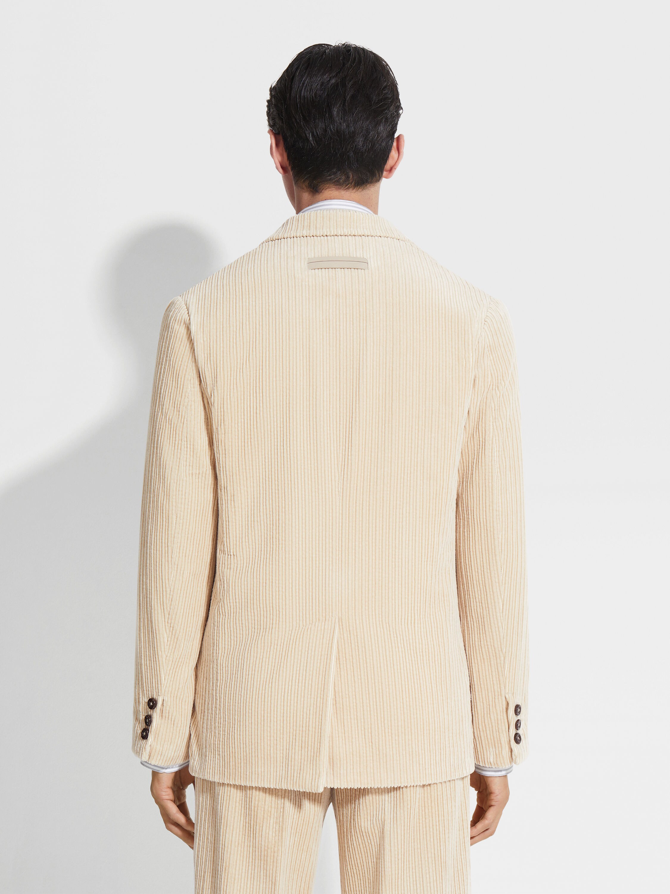 Light Beige Cashco Jacket Product detail photo #4