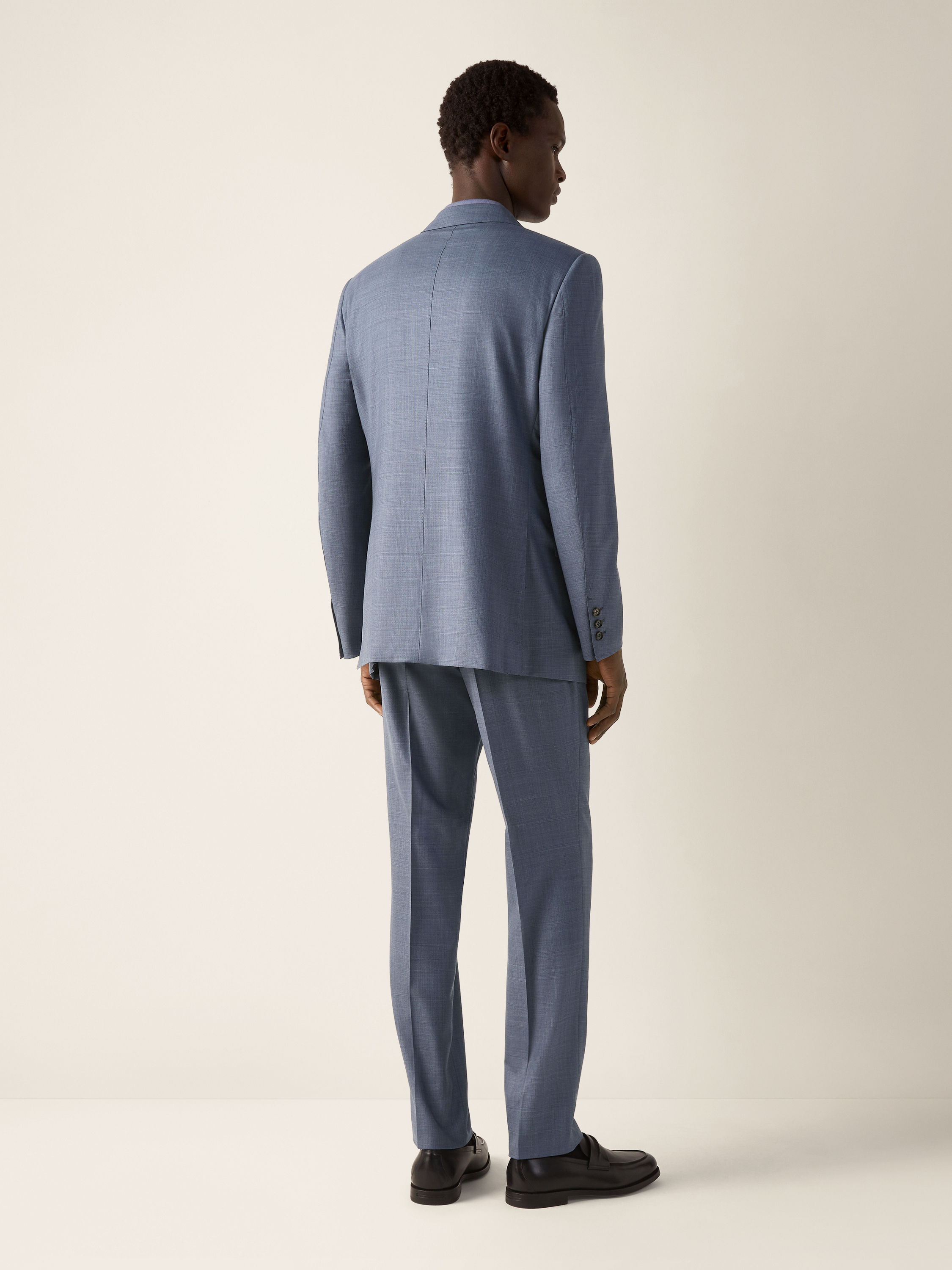 Abito in Lana Centoventimila Celeste Foto #5 di dettaglio del prodotto