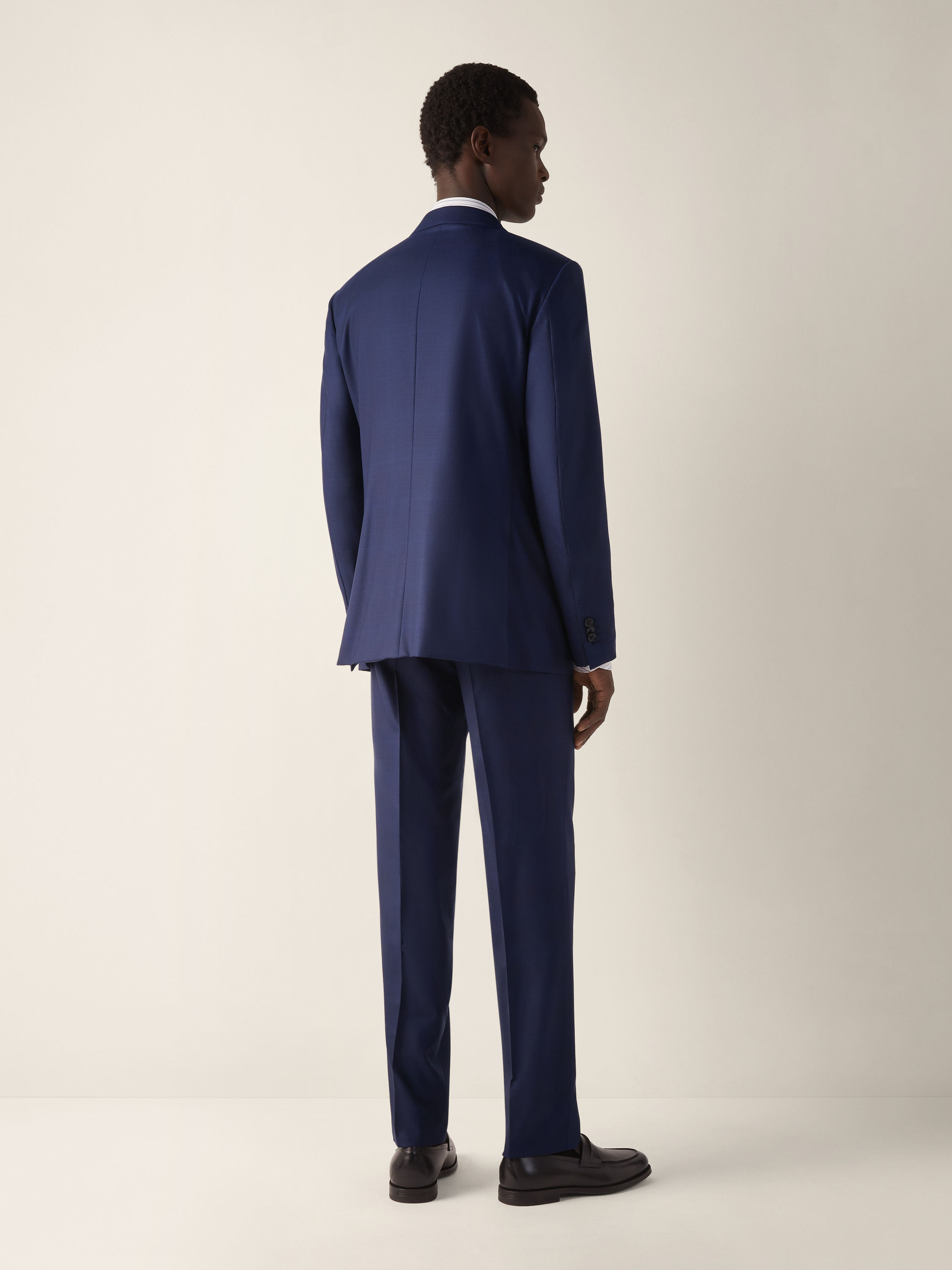 Traje de Lana 15milmil15 Azul Oscuro Foto #5 de detalle del producto