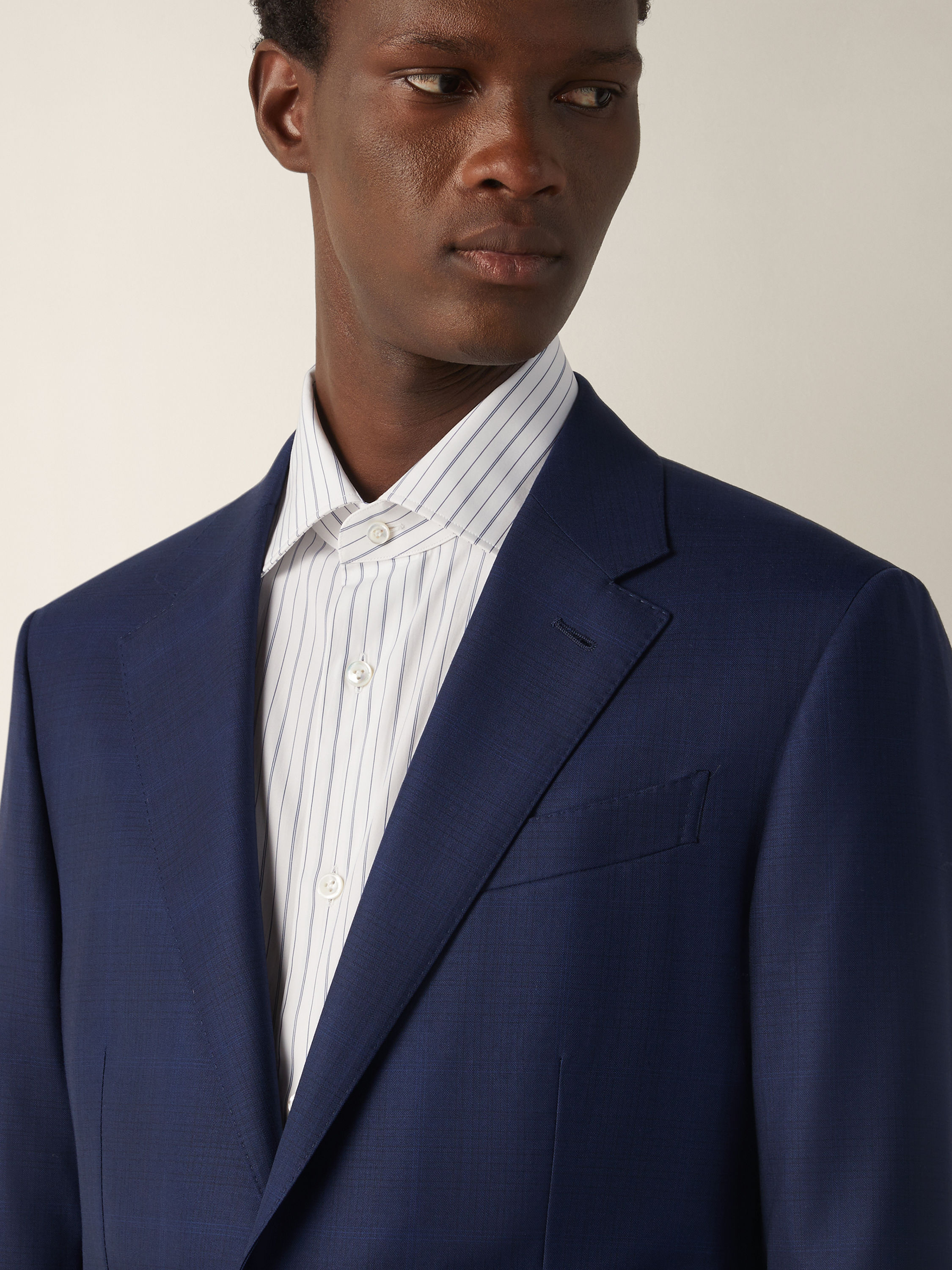 Traje de Lana 15milmil15 Azul Oscuro Foto #2 de detalle del producto