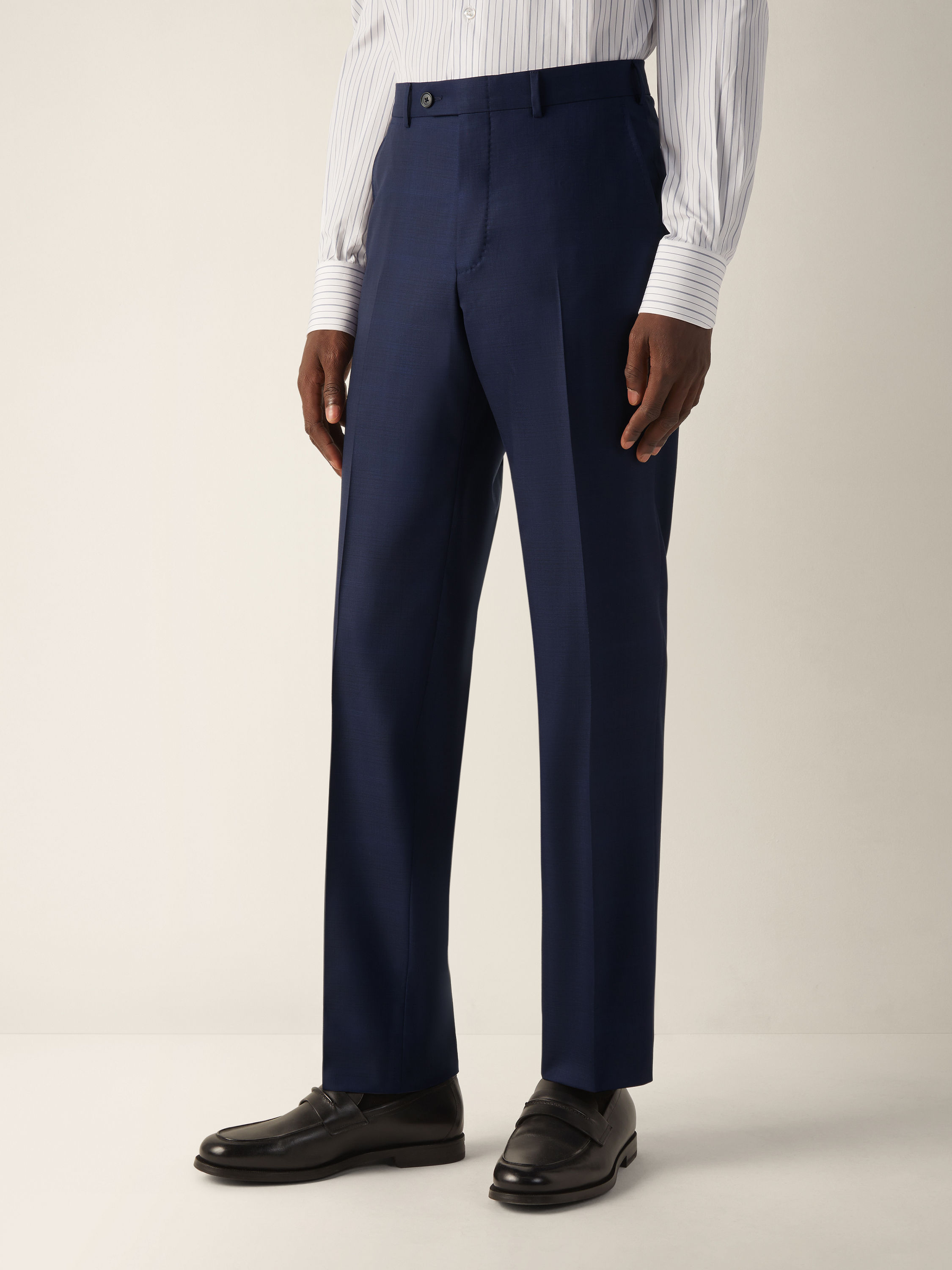 Traje de Lana 15milmil15 Azul Oscuro Foto #3 de detalle del producto