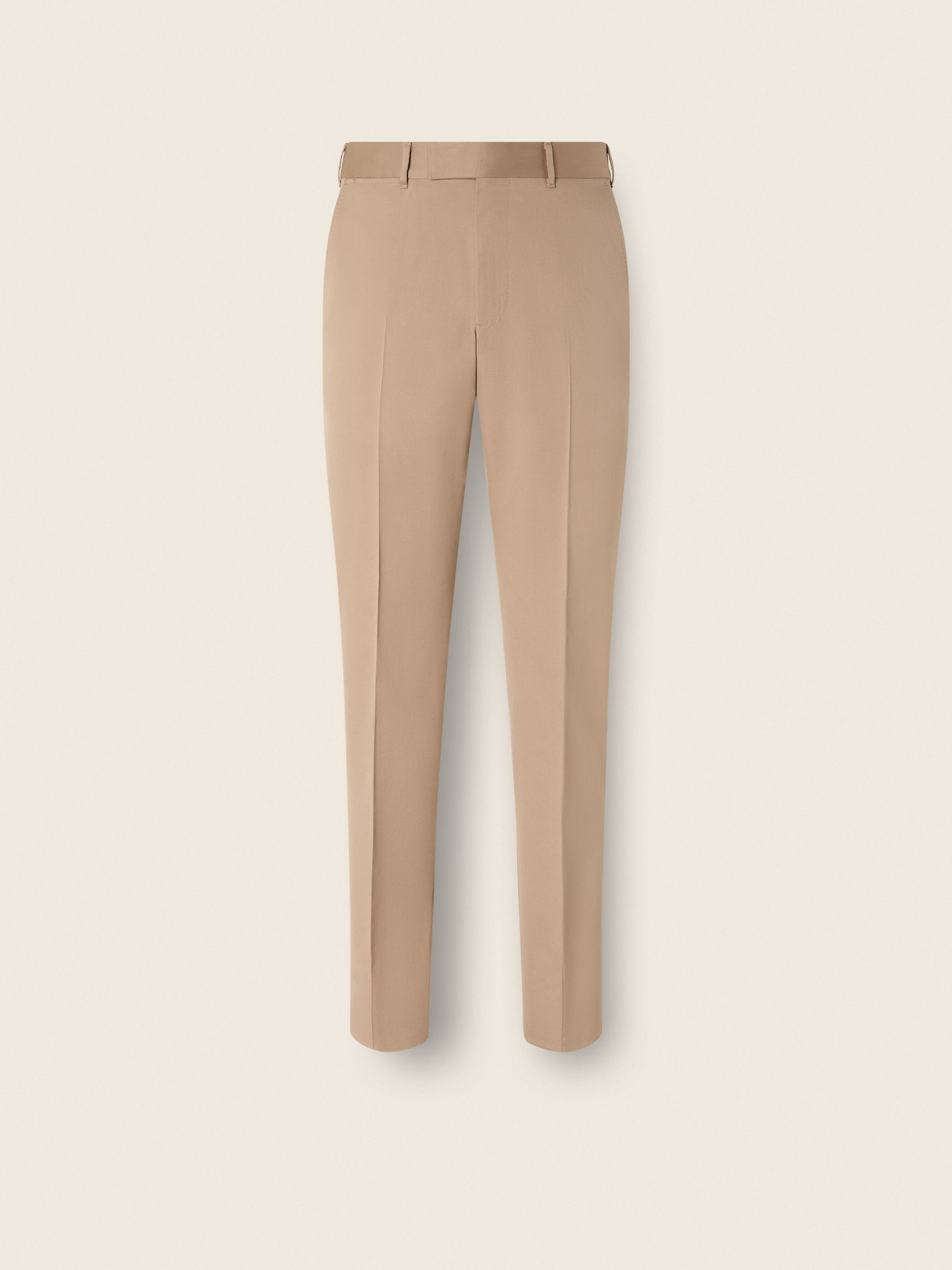 Beige Centoventimila Cotton and Wool Pants Main product photo