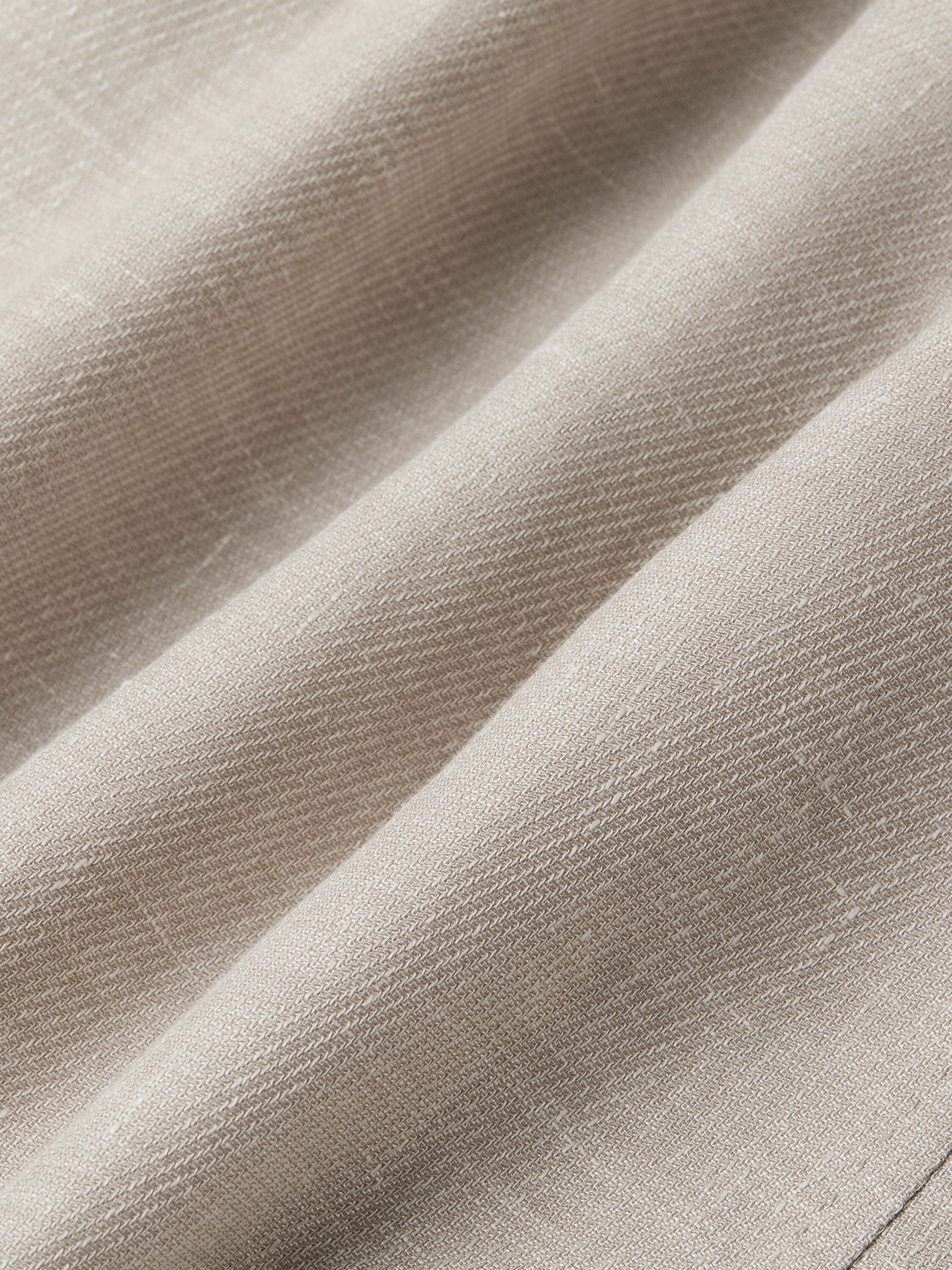 Jacke aus Crossover Leinen, Wolle und Seide in Hellbeige Detailfoto #2 des Produkts