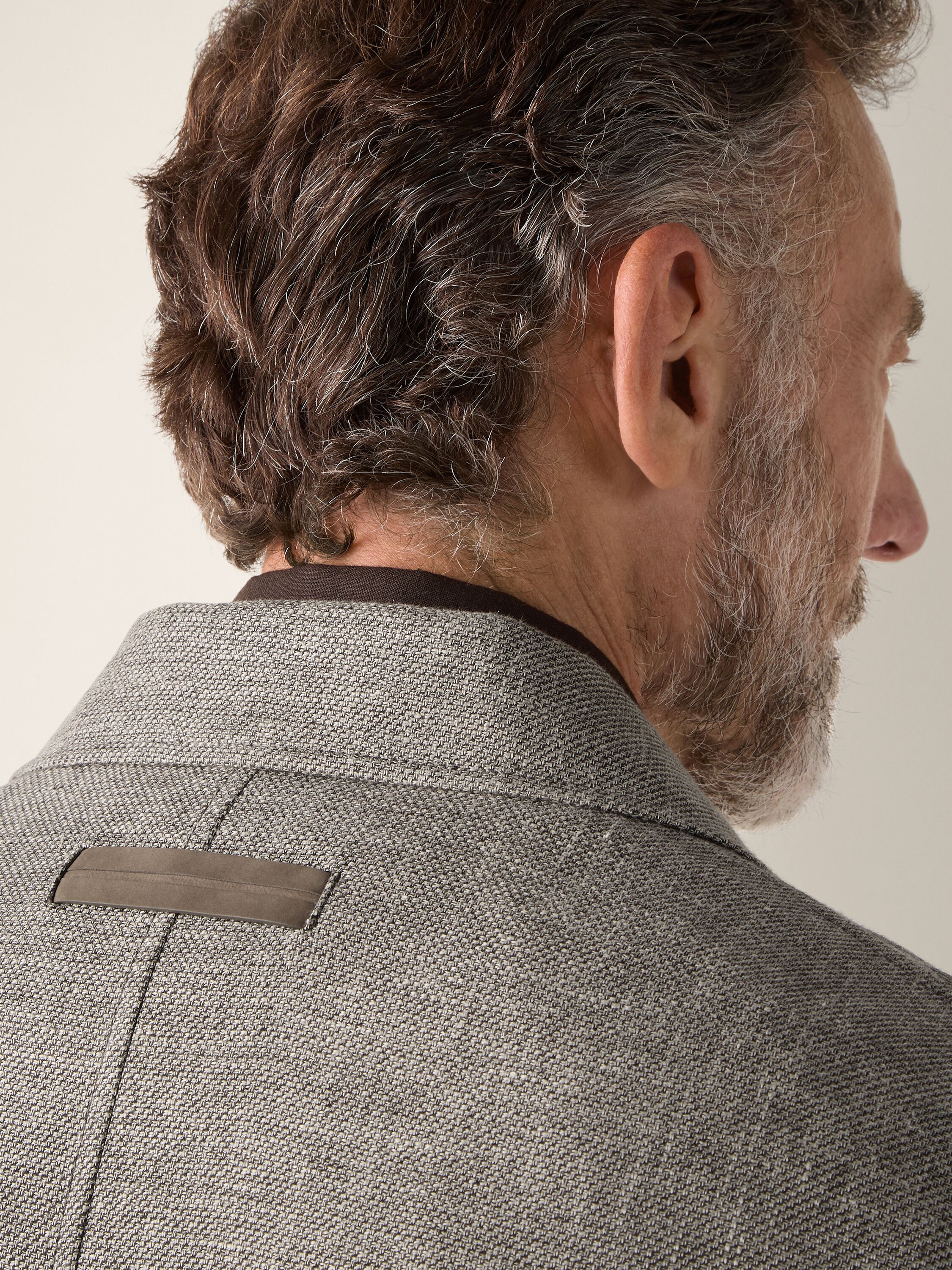 Cashmere Linen and Silk Chore Jacket Product detail photo #2