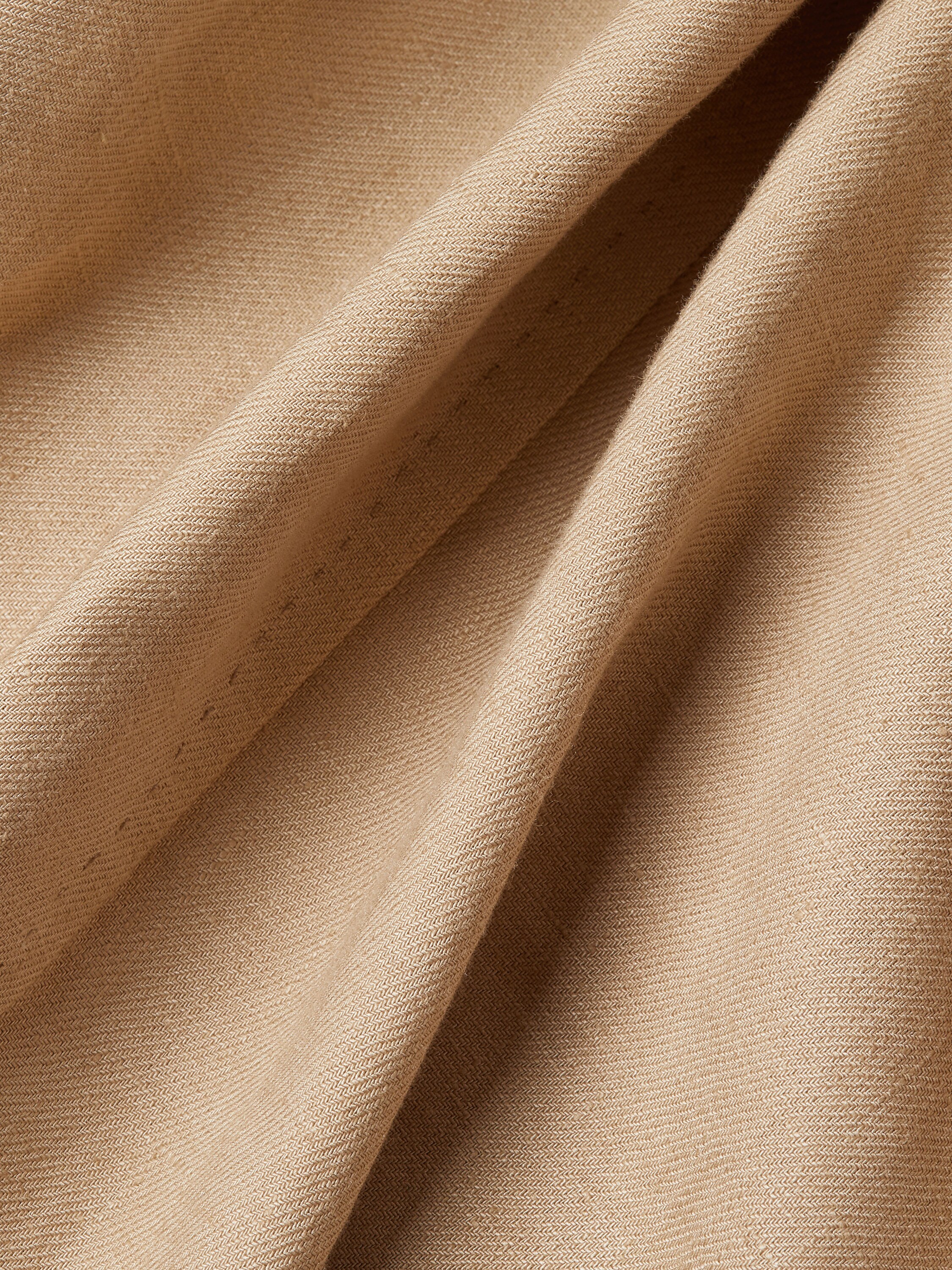 Beige Oasi Lino Jacket Product detail photo #4