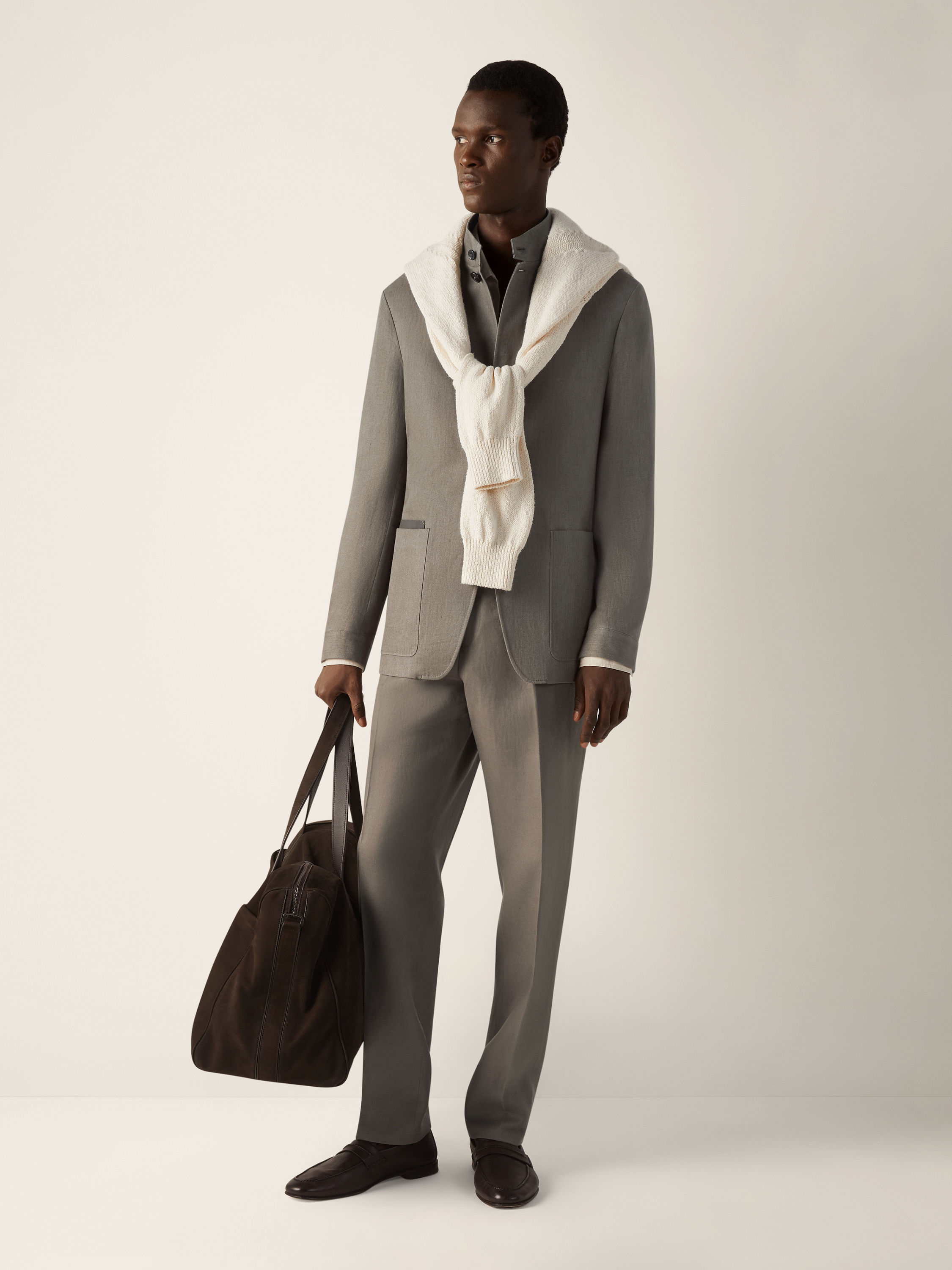 Il Conte Jacke aus Oasi Lino Detailfoto #1 des Produkts