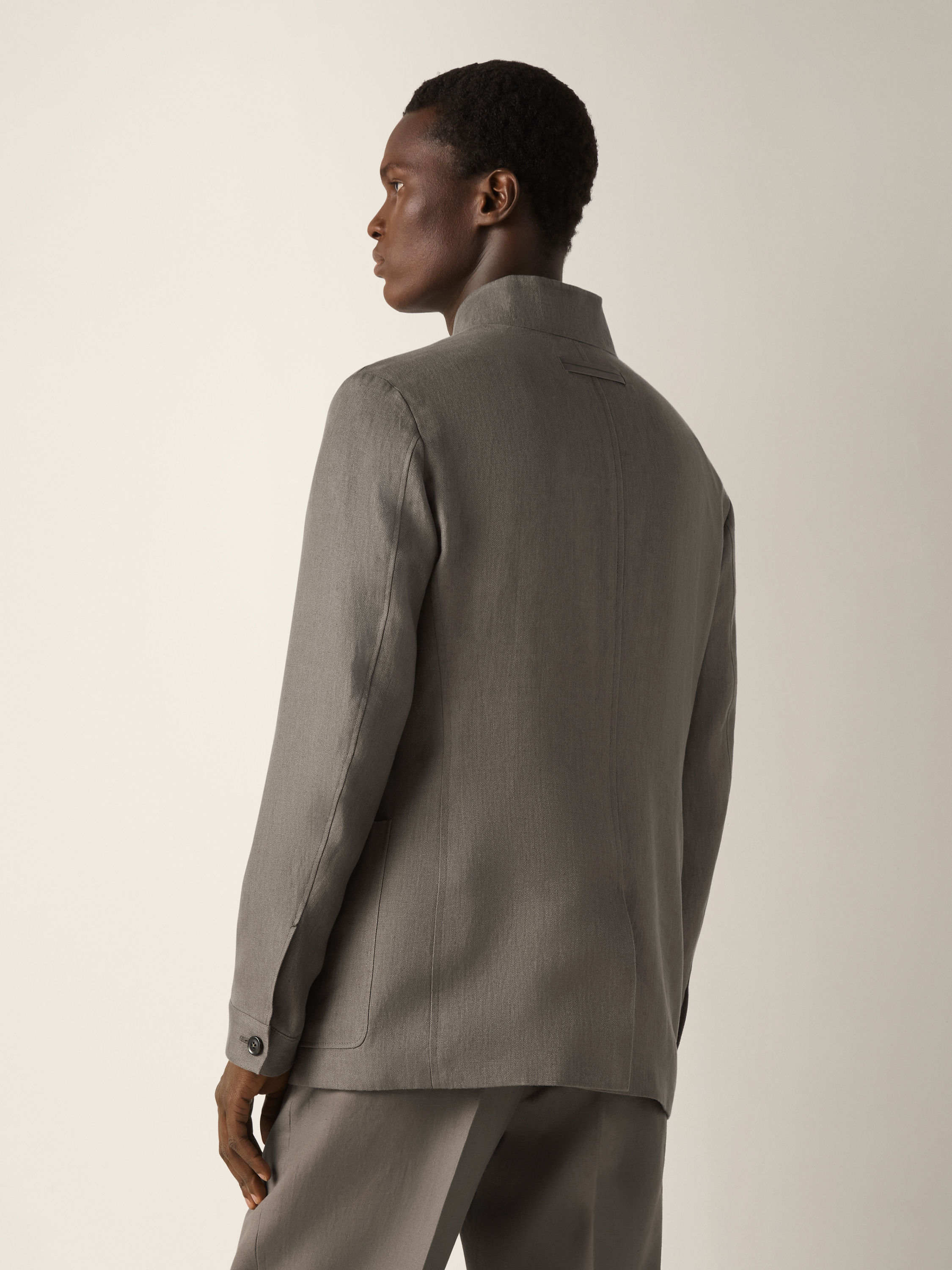 Il Conte Jacke aus Oasi Lino Detailfoto #5 des Produkts