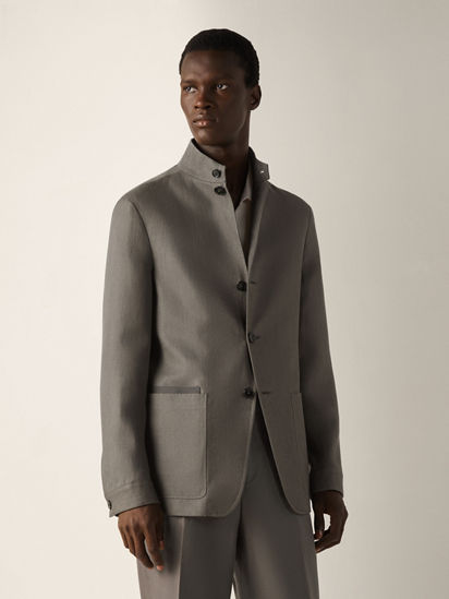 Oasi Lino Il Conte Jacket SS26 37124569 | Zegna US