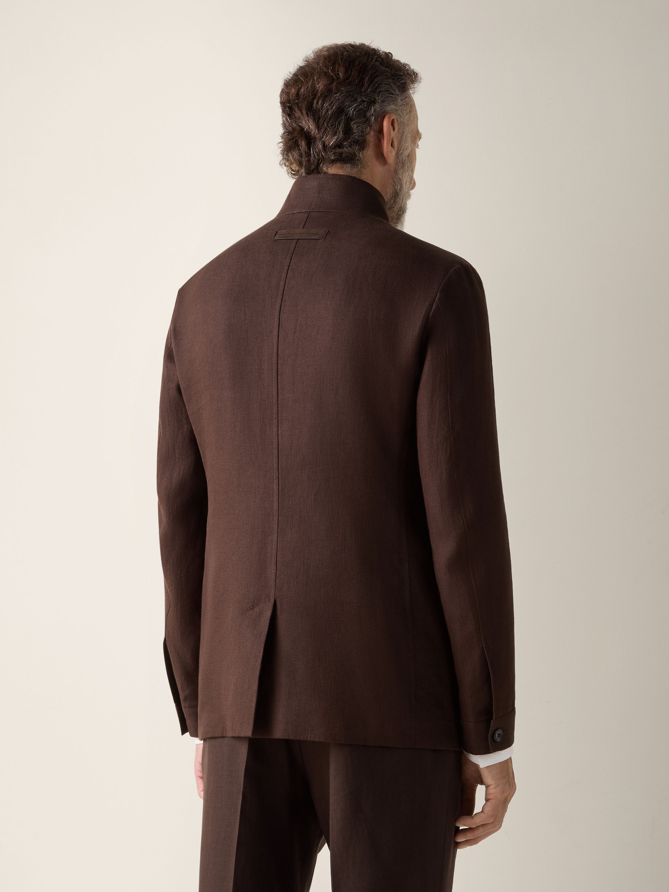 Giacca Il Conte in Oasi Lino Foto #5 di dettaglio del prodotto