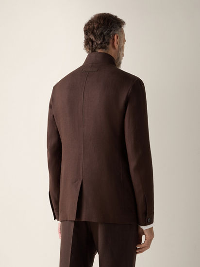 Oasi Lino Il Conte Jacket SS26 37126075 | Zegna US