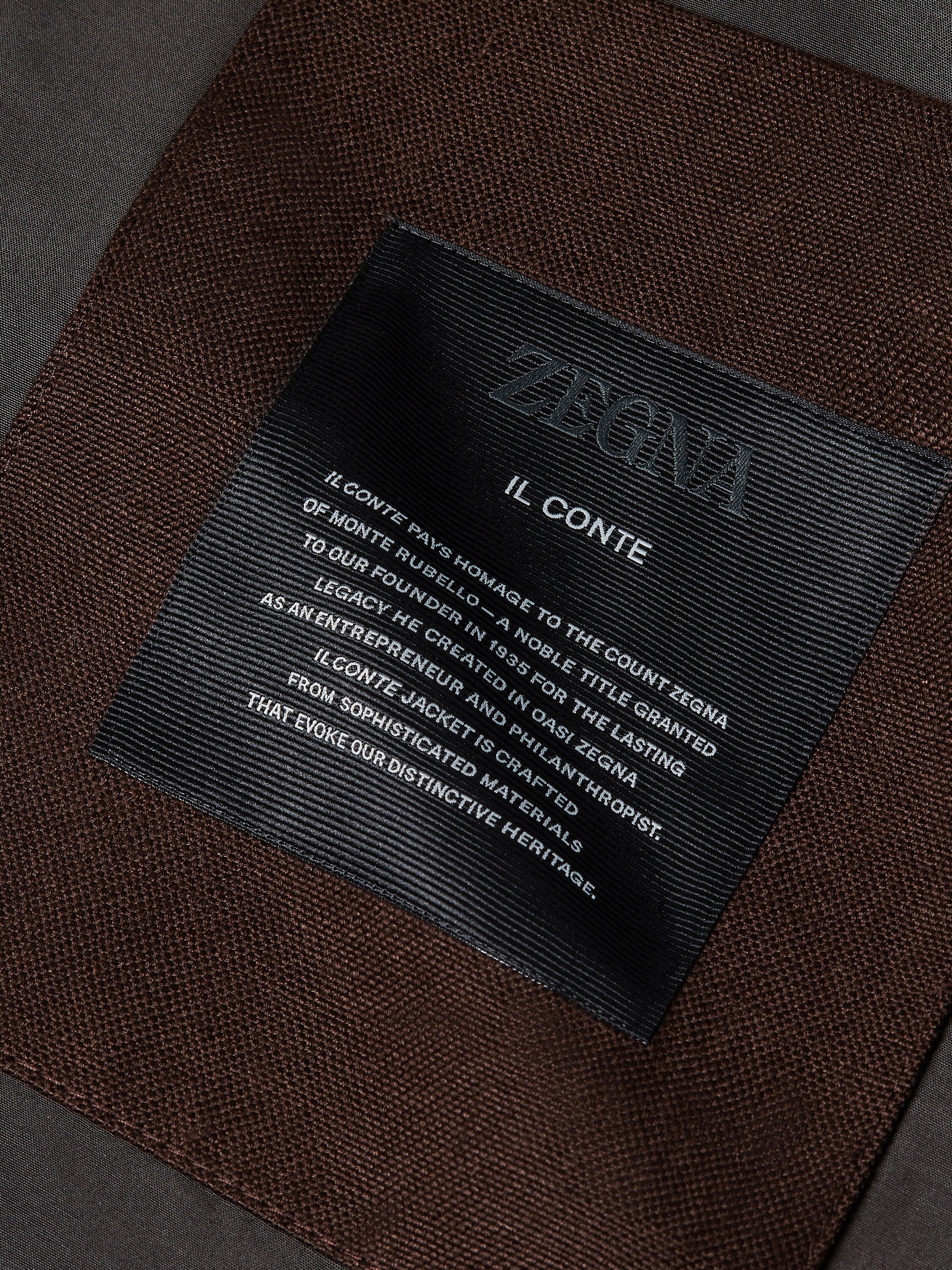 Giacca Il Conte in Oasi Lino Foto #2 di dettaglio del prodotto