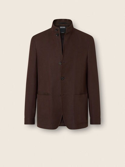 Oasi Lino Il Conte Jacket SS26 37126075 | Zegna US