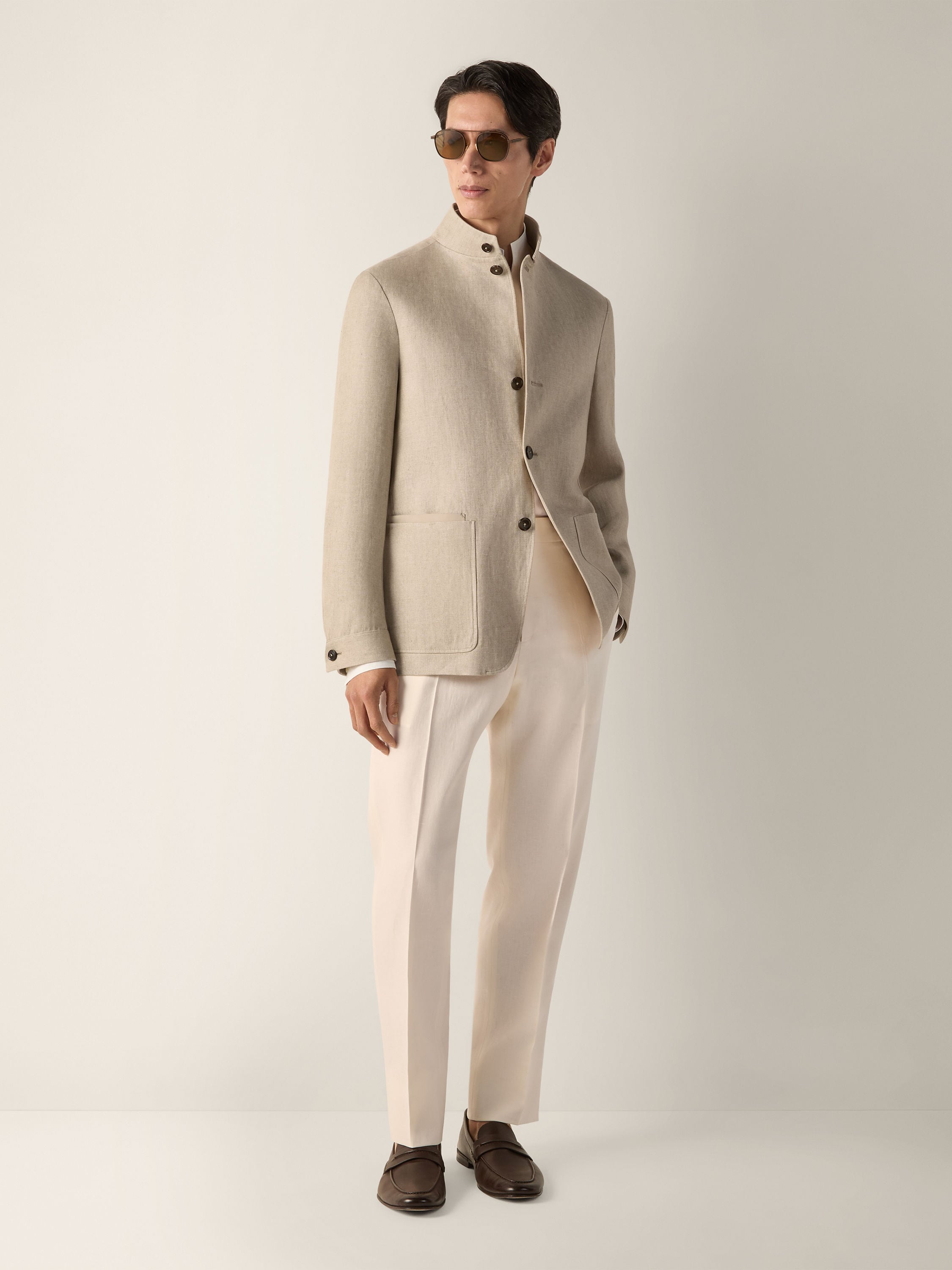 Giacca Il Conte in Oasi Lino Foto #1 di dettaglio del prodotto