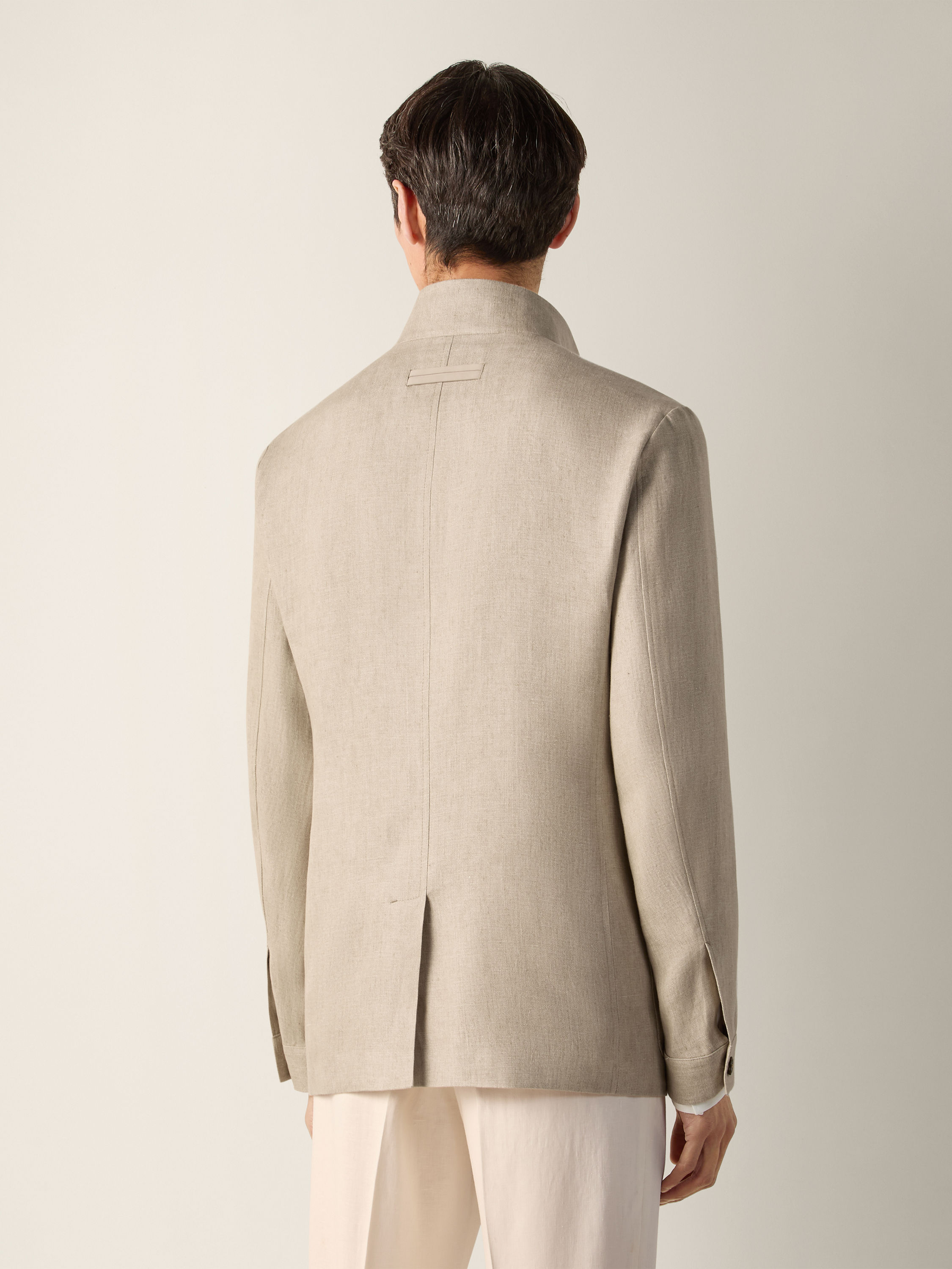 Giacca Il Conte in Oasi Lino Foto #5 di dettaglio del prodotto