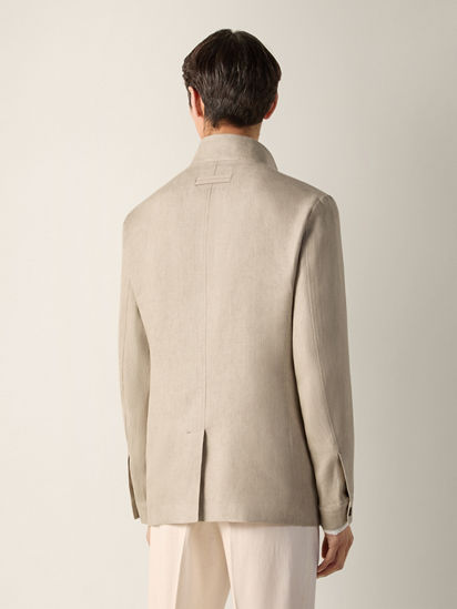 Oasi Lino Il Conte Jacket SS26 37125852 | Zegna US