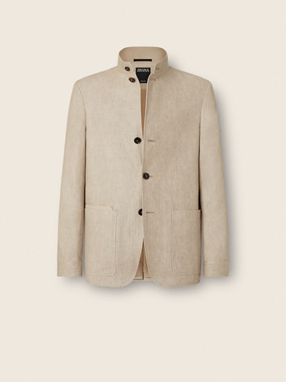 Oasi Lino Il Conte Jacket SS26 37125852 | Zegna US