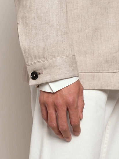Oasi Lino Il Conte Jacket SS26 37117467 | Zegna MX