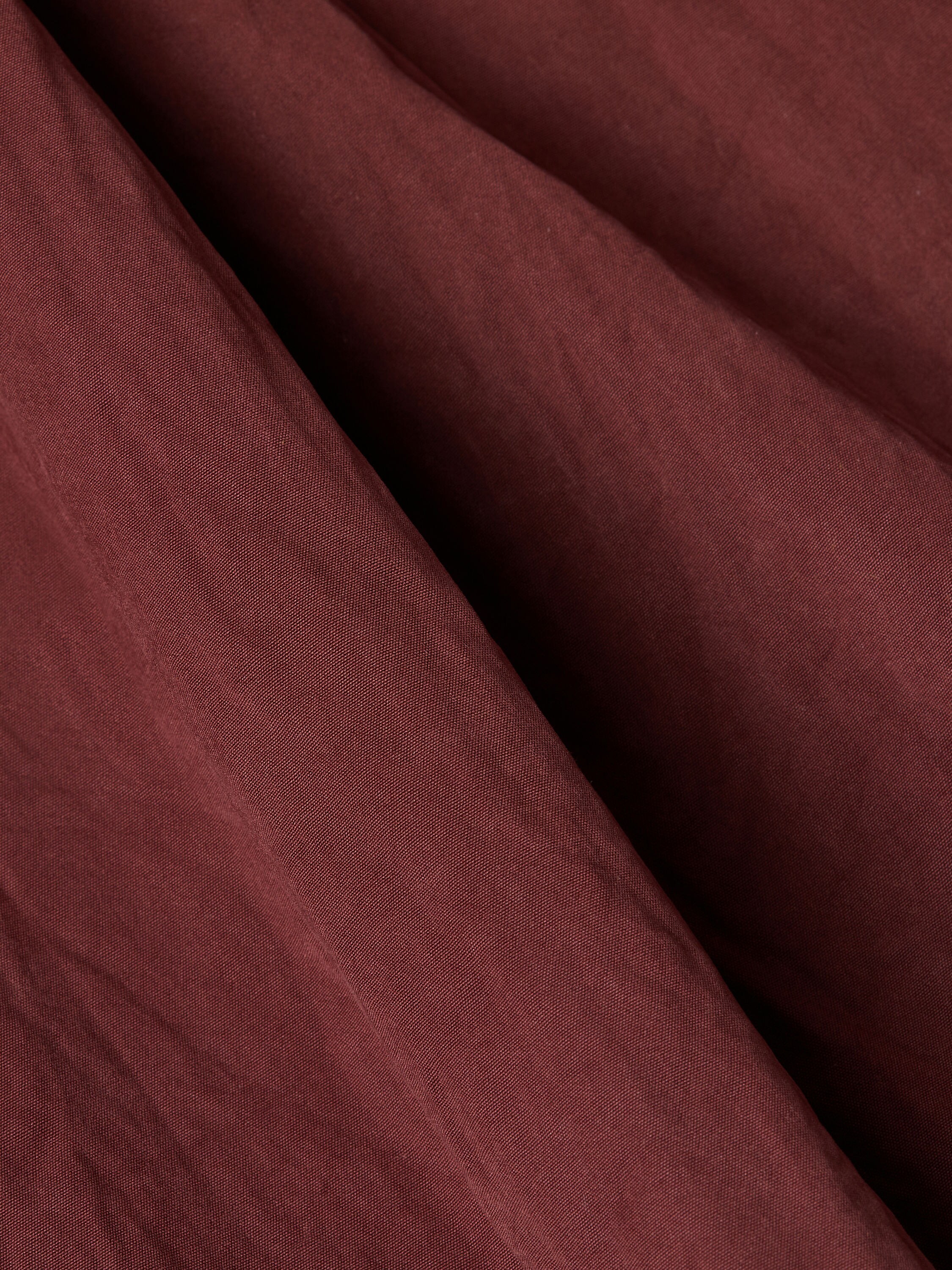 Giacca in Cotone Bordeaux Scuro Foto #2 di dettaglio del prodotto