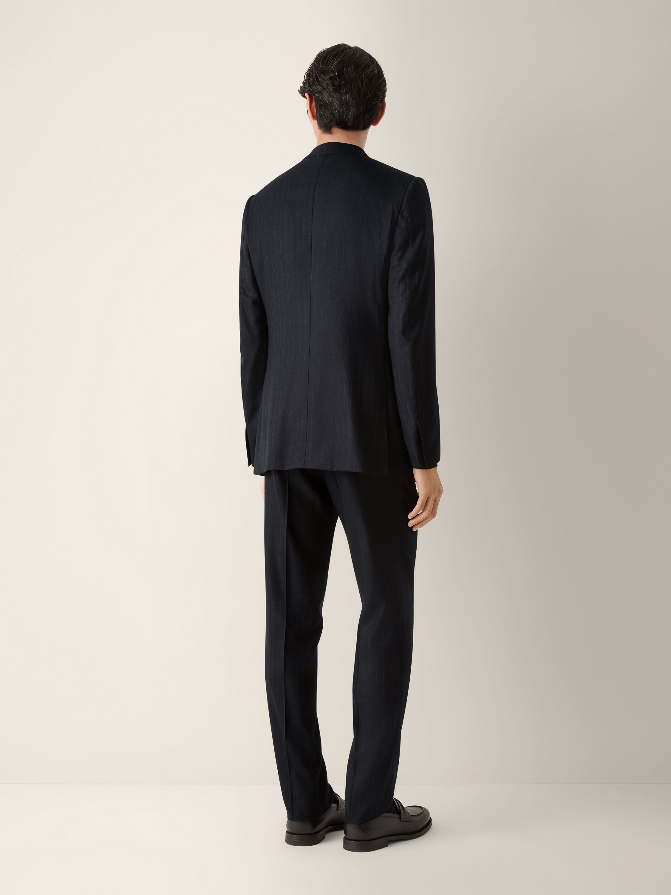 Dark Grey Wool Suit Product detail photo #5