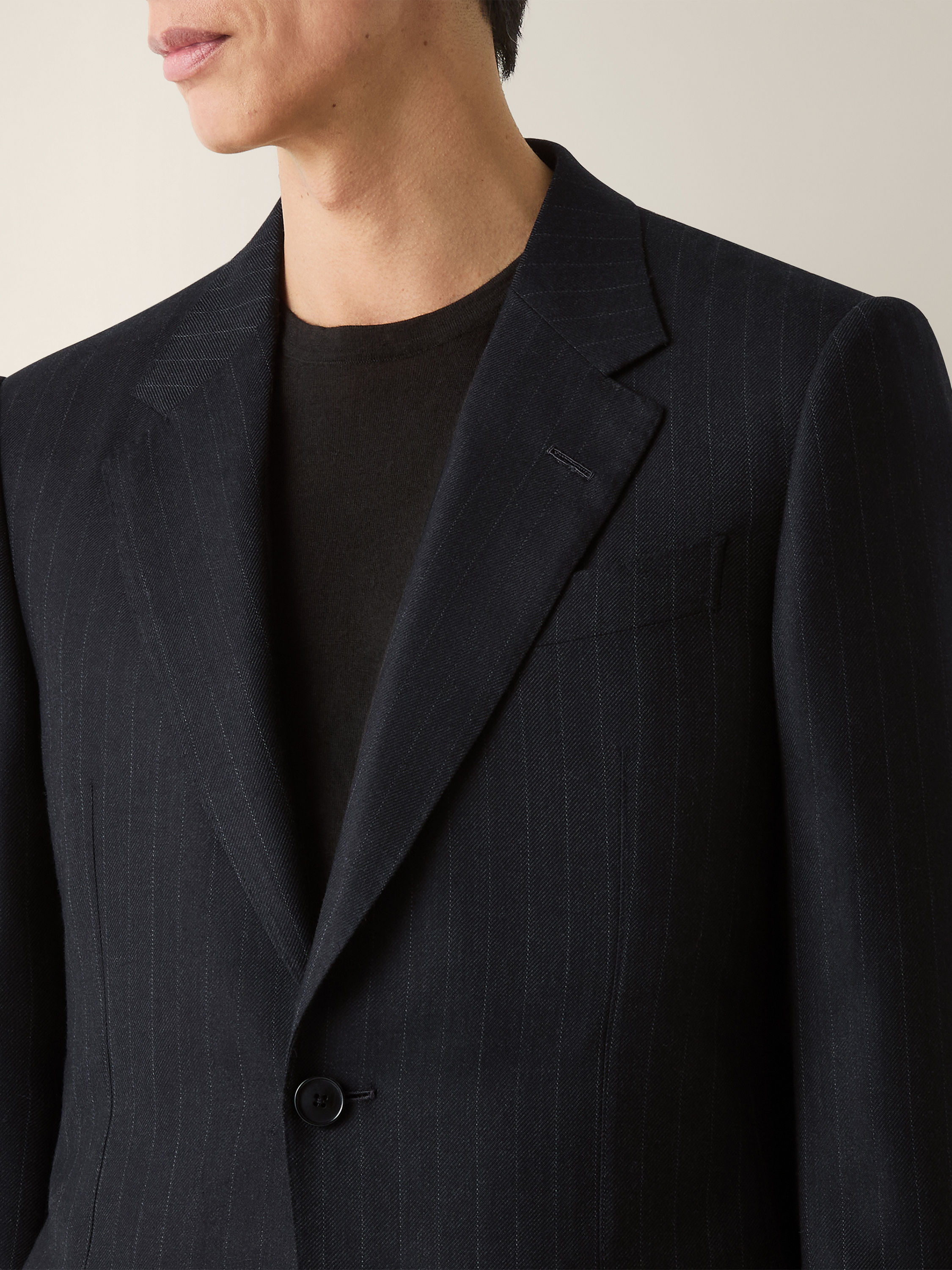 Dark Grey Wool Suit Product detail photo #2