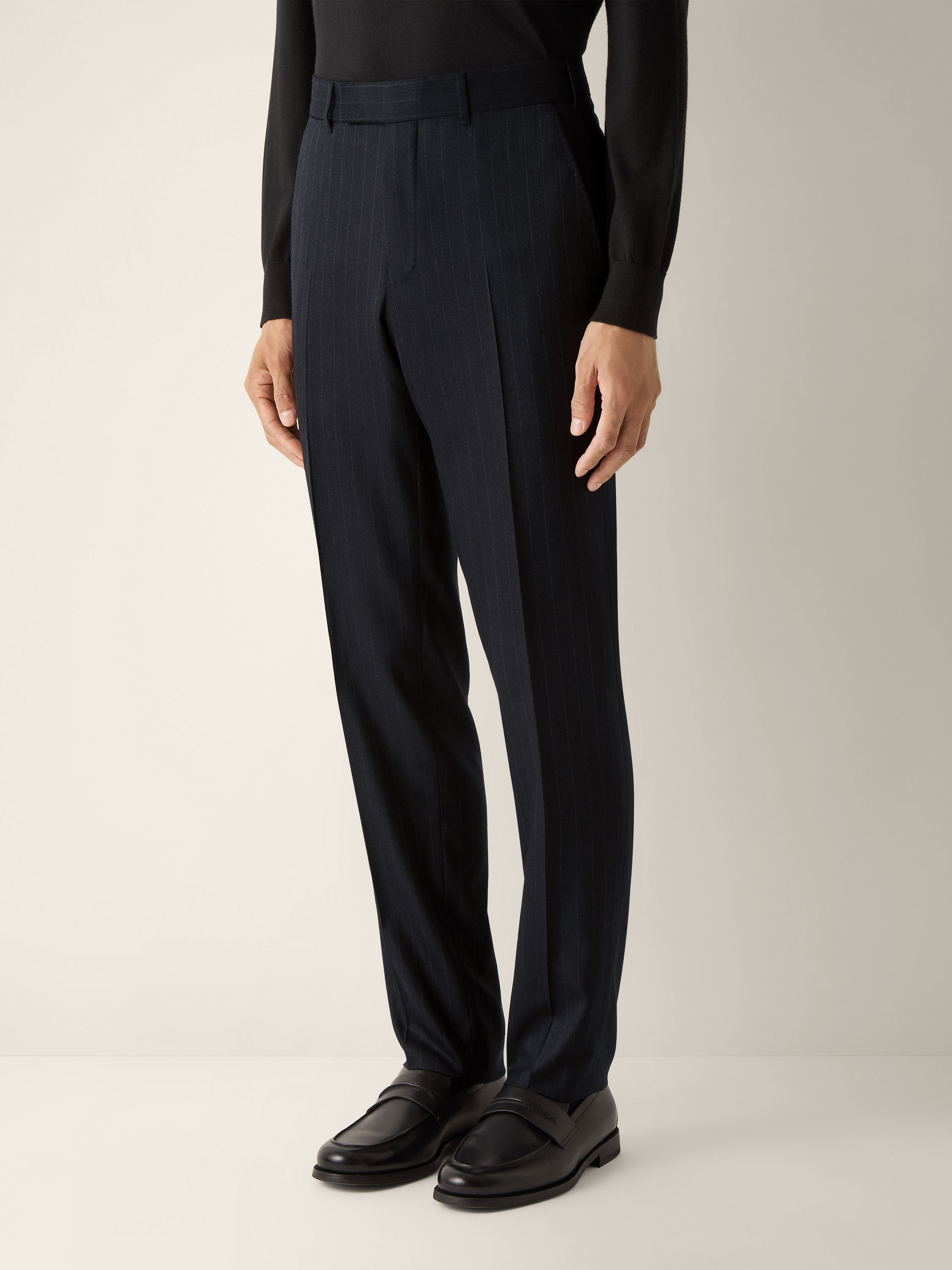 Dark Grey Wool Suit Product detail photo #3