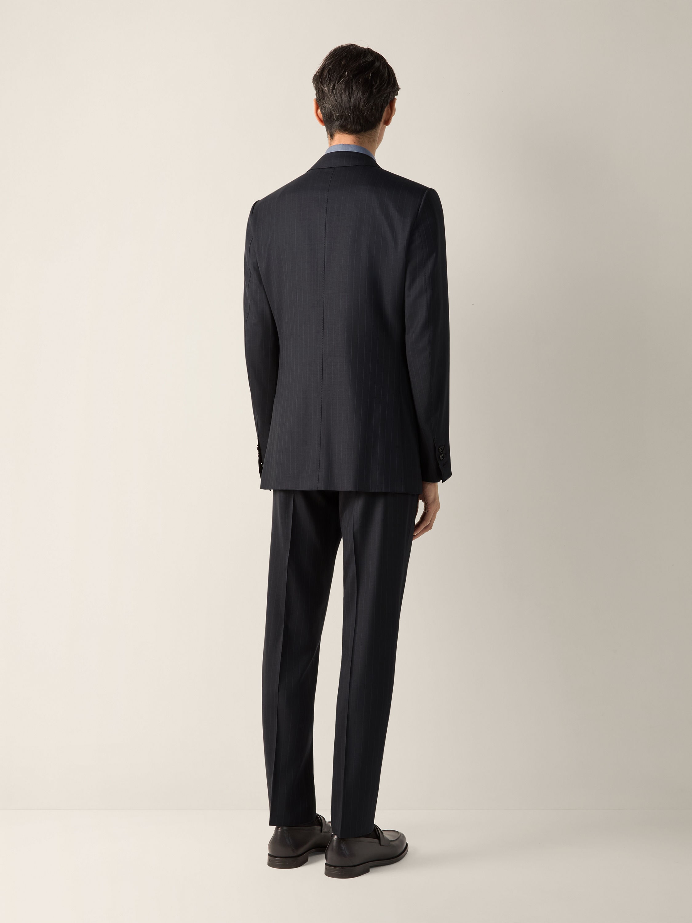 Dark Grey Trofeo 120mila Wool Suit Product detail photo #5